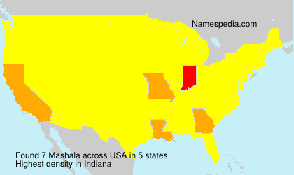 Surname Mashala in USA Surname Mashala in USA