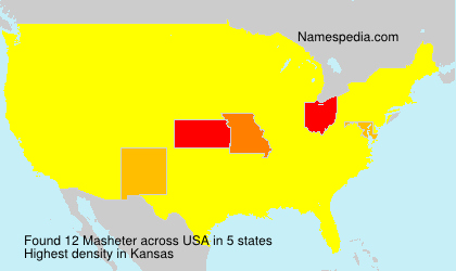Surname Masheter in USA Surname Masheter in USA