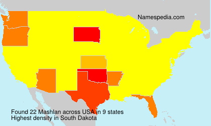 Surname Mashlan in USA Surname Mashlan in USA