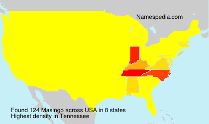 Surname Masingo in USA Surname Masingo in USA