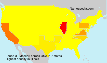 Surname Maskeri in USA Surname Maskeri in USA