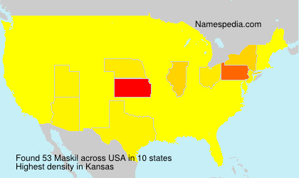 Surname Maskil in USA Surname Maskil in USA