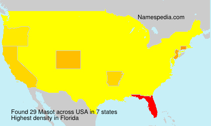 Surname Masot in USA Surname Masot in USA