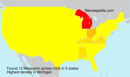 Surname Massaron in USA Surname Massaron in USA