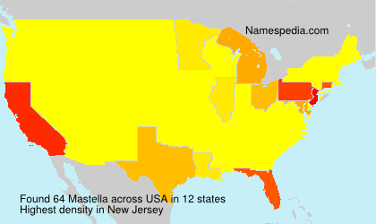 Surname Mastella in USA Surname Mastella in USA