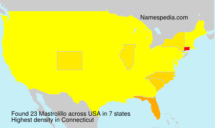 Surname Mastrolillo in USA Surname Mastrolillo in USA