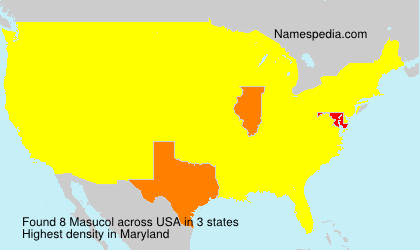 Surname Masucol in USA Surname Masucol in USA
