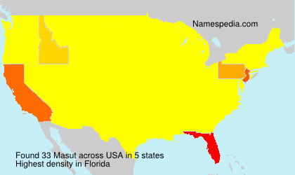 Surname Masut in USA Surname Masut in USA