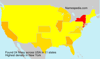 Surname Masy in USA Surname Masy in USA