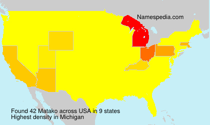 Surname Matako in USA Surname Matako in USA