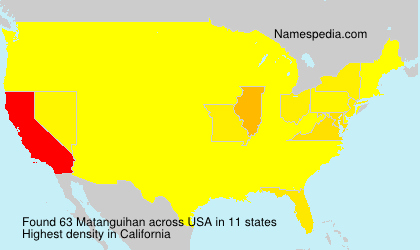 Surname Matanguihan in USA Surname Matanguihan in USA