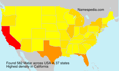 Surname Matar in USA Surname Matar in USA