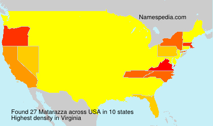 Surname Matarazza in USA Surname Matarazza in USA