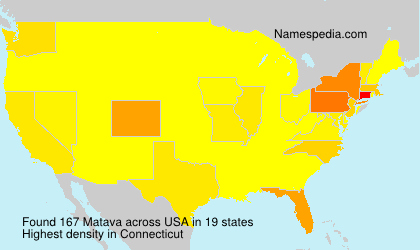 Surname Matava in USA Surname Matava in USA