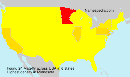 Surname Mateffy in USA Surname Mateffy in USA