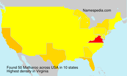Surname Matharoo in USA Surname Matharoo in USA