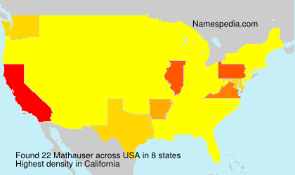 Surname Mathauser in USA Surname Mathauser in USA