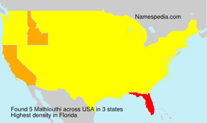 Surname Mathlouthi in USA Surname Mathlouthi in USA