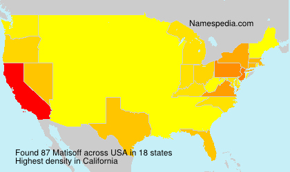 Surname Matisoff in USA Surname Matisoff in USA