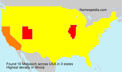 Surname Matjasich in USA Surname Matjasich in USA