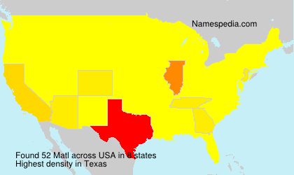 Surname Matl in USA Surname Matl in USA
