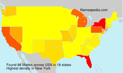 Surname Matles in USA Surname Matles in USA