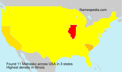 Surname Matrasko in USA Surname Matrasko in USA