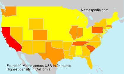 Surname Matrin in USA Surname Matrin in USA