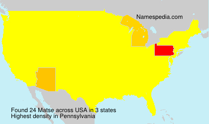 Surname Matse in USA Surname Matse in USA