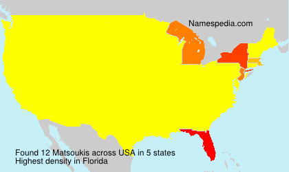 Surname Matsoukis in USA Surname Matsoukis in USA