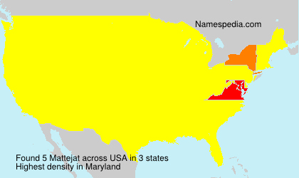 Surname Mattejat in USA Surname Mattejat in USA