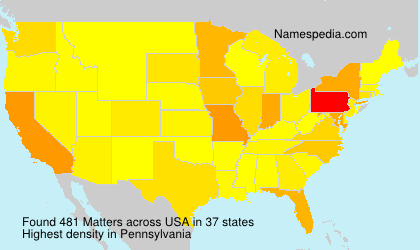 Surname Matters in USA Surname Matters in USA