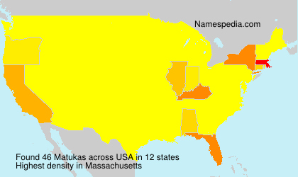 Surname Matukas in USA Surname Matukas in USA