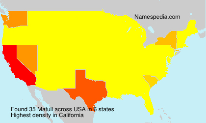 Surname Matull in USA Surname Matull in USA
