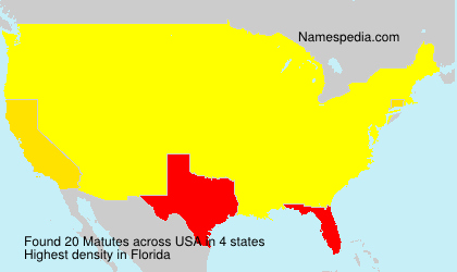 Surname Matutes in USA Surname Matutes in USA