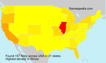 Surname Maty in USA Surname Maty in USA