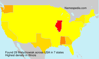 Surname Matychowiak in USA Surname Matychowiak in USA