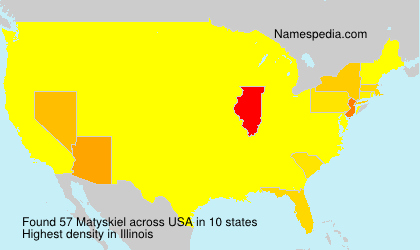Surname Matyskiel in USA Surname Matyskiel in USA