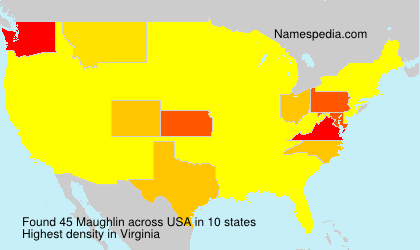 Surname Maughlin in USA Surname Maughlin in USA
