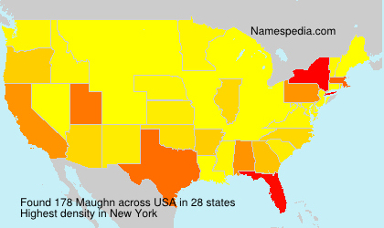Surname Maughn in USA Surname Maughn in USA