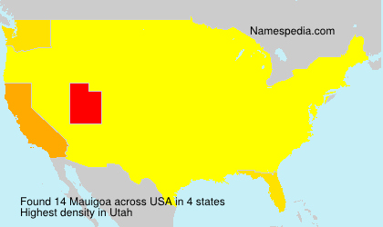 Surname Mauigoa in USA Surname Mauigoa in USA