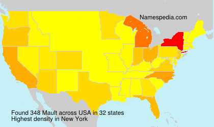 Surname Mault in USA Surname Mault in USA