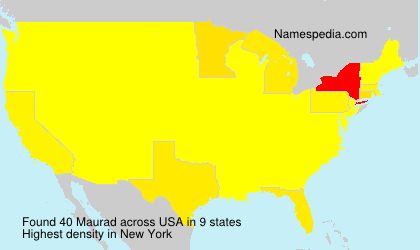 Surname Maurad in USA Surname Maurad in USA