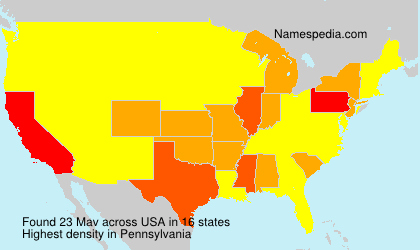 Surname Mav in USA