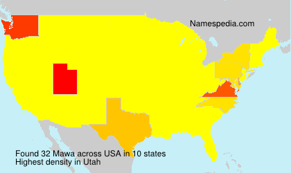 Surname Mawa in USA Surname Mawa in USA