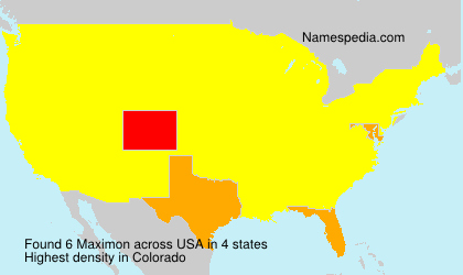 Surname Maximon in USA Surname Maximon in USA