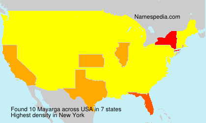 Surname Mayarga in USA Surname Mayarga in USA