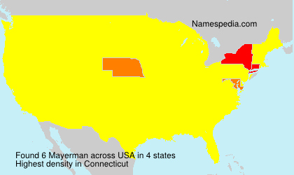 Surname Mayerman in USA Surname Mayerman in USA