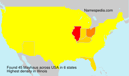 Surname Mayhaus in USA Surname Mayhaus in USA