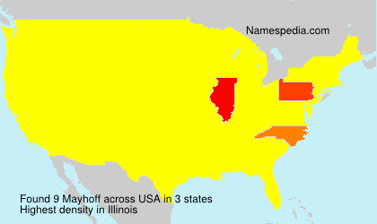 Surname Mayhoff in USA Surname Mayhoff in USA